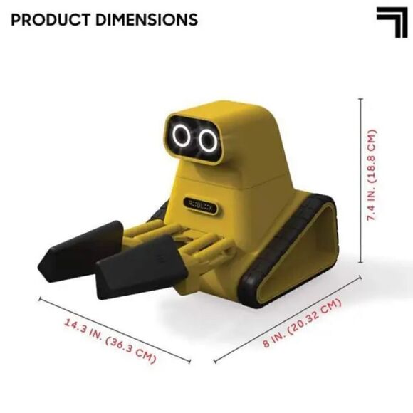 FAO Schwarz RC Construction Gripper Bot Animated Robotic Builder With Re… - Picture 5 of 8